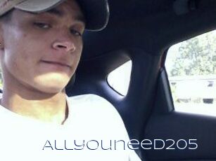 Allyouneed205