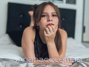 ArianaColeman Blue Hot
