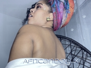 africandollx Blue Hot