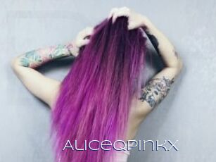 aliceQpinkX Blue Hot
