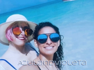 Azulandvioleta