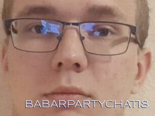 BABARPARTYCHAT18