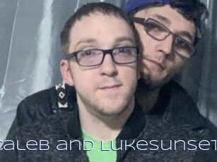 Caleb_and_LukeSunset
