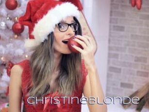 ChristineBlonde Blue Hot