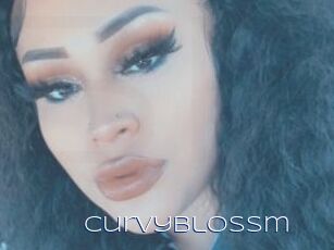 CurvyBlossm Blue Hot