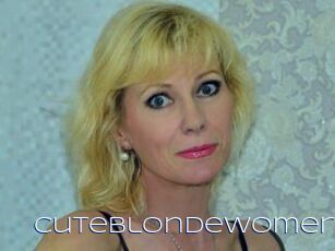 CuteBlondeWomen