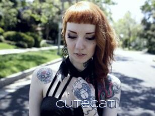 CuteCati Blue Hot