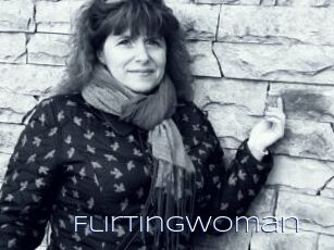 FlirtingWoman Blue Hot