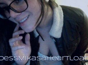 GoddessMikasaHeartload Blue Hot
