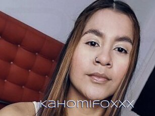 Kahomifoxxx