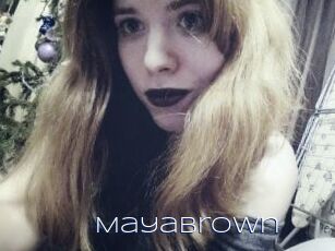 MayaBrown Blue Hot