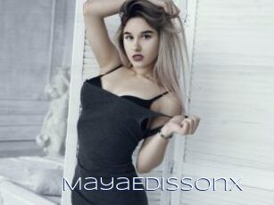 MayaEdissonX Blue Hot