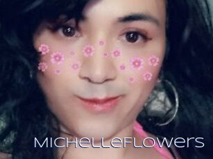 MichelleFlowers Blue Hot