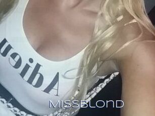 MissBlond Blue Hot