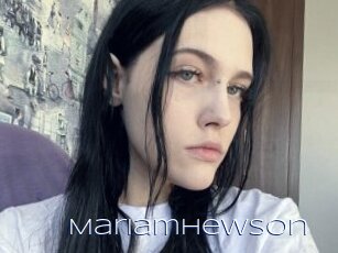 Mariamhewson
