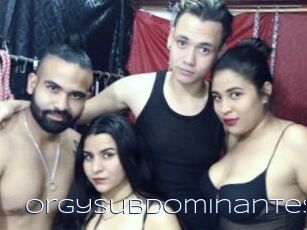 Orgysubdominantes