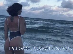 PaigeFlowersXOXO Blue Hot