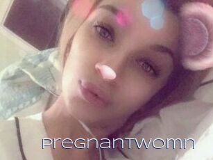 PregnantWomn Blue Hot