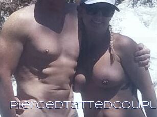 piercedtattedcouple Blue Hot