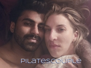 pilatescouple Blue Hot