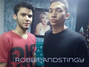 RobbieAndStingy Blue Hot