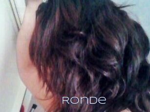 Ronde