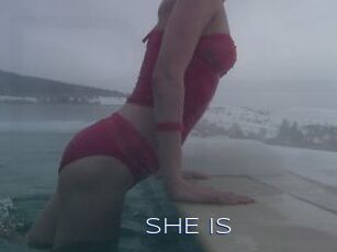 SHE_IS Blue Hot
