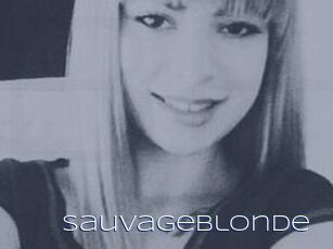 SauvageBlonde Blue Hot