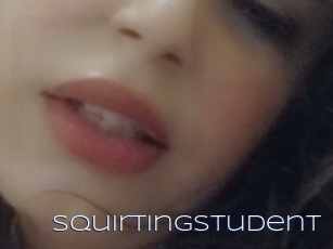 Squirtingstudent