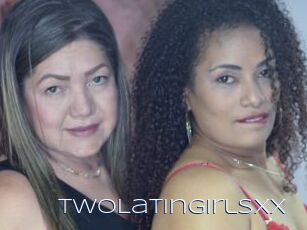 TwoLatinGirlsxX Blue Hot