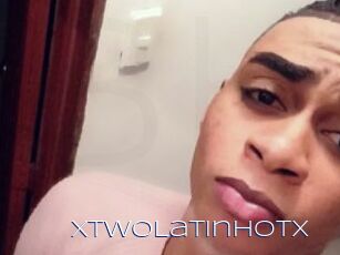 xTwoLatinHotx Blue Hot