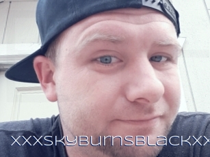xxxskyburnsblackxxx Blue Hot