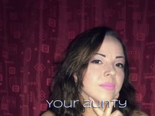 your_aunty Blue Hot
